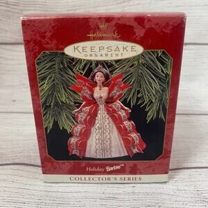 Hallmark Holiday Barbie Ornament Keepsake Collector's Series 1997 5th In Series